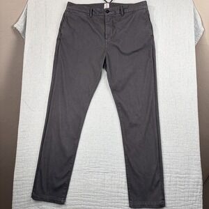 Hirosho‎ Kato The Axe Slim Fit Stretch Chino - Charcoal Gray Size 36